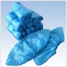 Gumis nylon cipővédő kék 100db